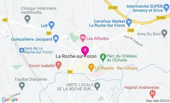 Localisation Café de la Poste