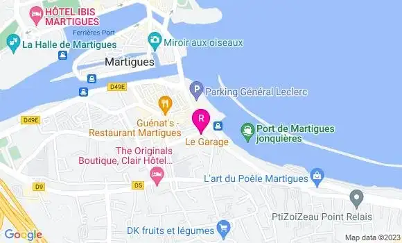 Localisation Restaurant  Le Garage
