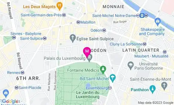 Localisation Café Le Tournon