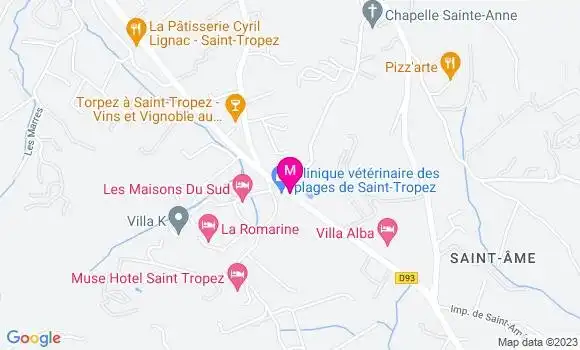 Localisation Restaurant  La Ferme d