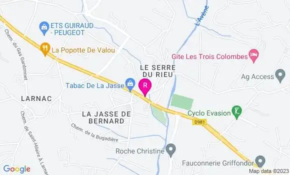 Localisation Restaurant  Le Turtle