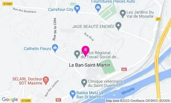 Localisation Restaurant  Le Ban des Gourmets