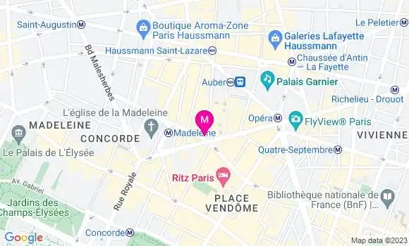 Localisation Restaurant  Café de l