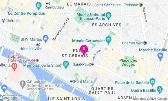 Localisation Restaurant Libanais L