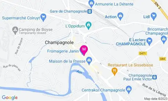 Localisation Restaurant  Le Repère