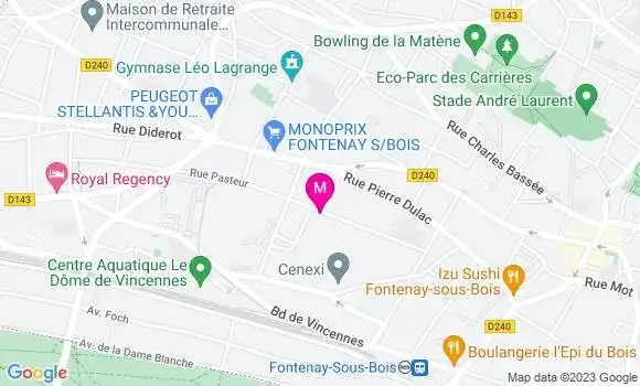 Localisation Restaurant  Le Timgad