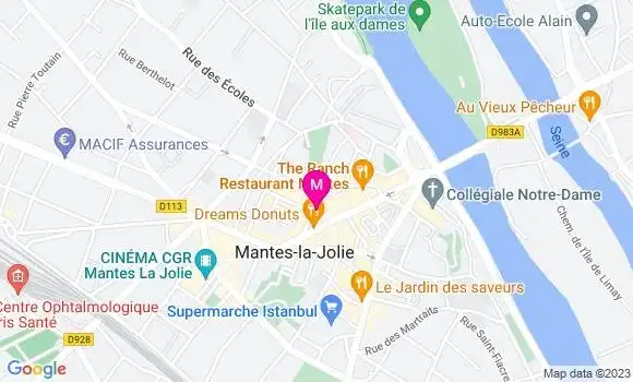 Localisation Brasserie L