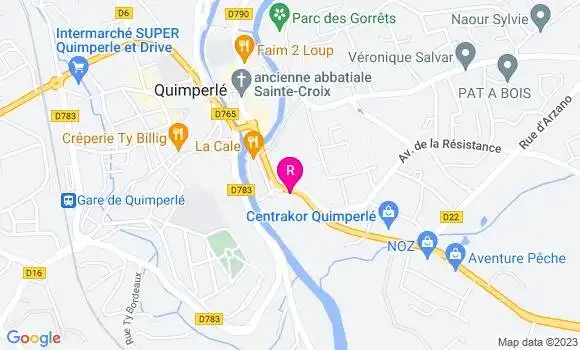 Localisation Restaurant  French