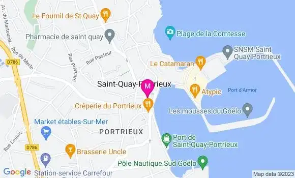 Localisation Restaurant  La Marine
