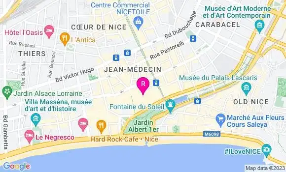 Localisation Restaurant  Jach