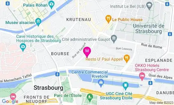 Localisation Restaurant  L