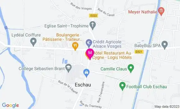 Localisation Restaurant  A l