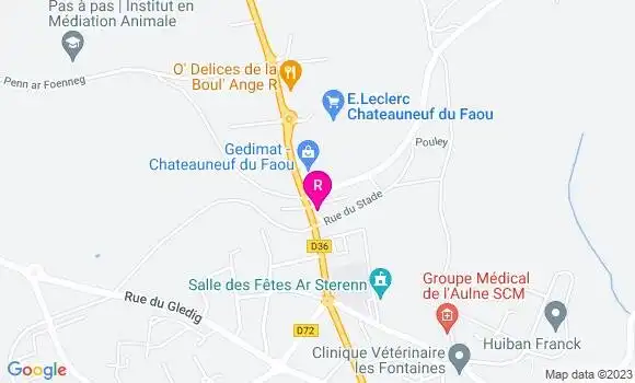 Localisation Restaurant  Le Vent des Iles