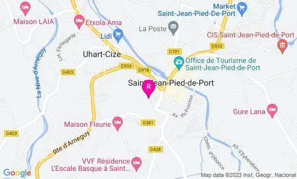 Localisation Restaurant  Le Chaudron