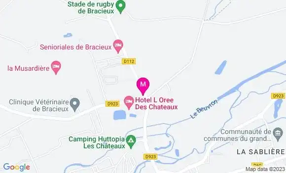 Localisation Restaurant  Le Relais d