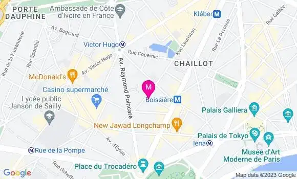 Localisation Restaurant  Victor