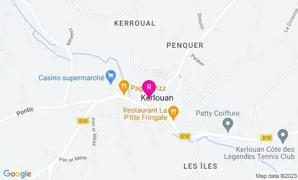 Localisation Restaurant  Le Galion
