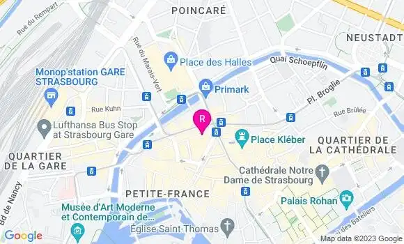 Localisation Brasserie L