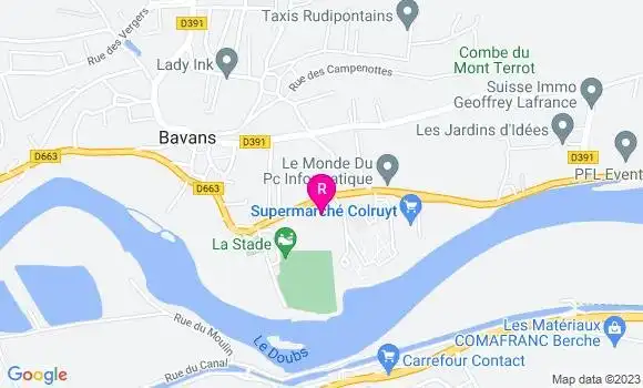 Localisation Restaurant  L