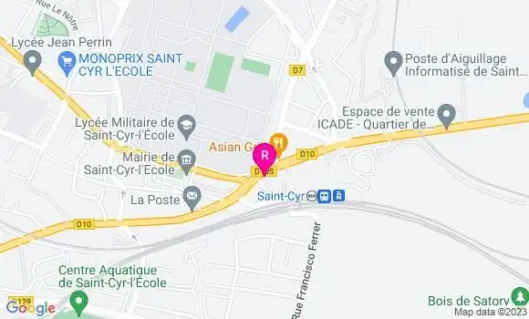 Localisation Restaurant  La Terrasse