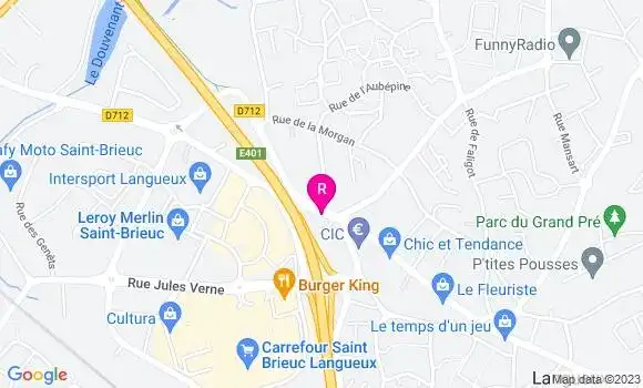 Localisation Restaurant  Au Goût du Jour