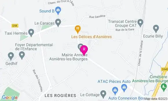 Localisation Restaurant  L