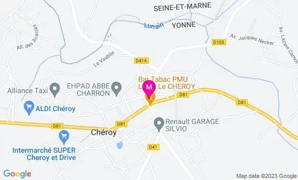 Localisation La Brasserie de la Tour