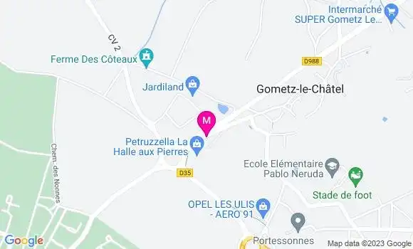 Localisation Brasserie Le Saint Nicolas