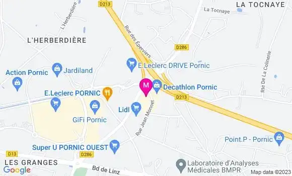 Localisation Restaurant  Chez Pepone