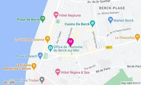 Localisation Restaurant  Le Saint Pierre