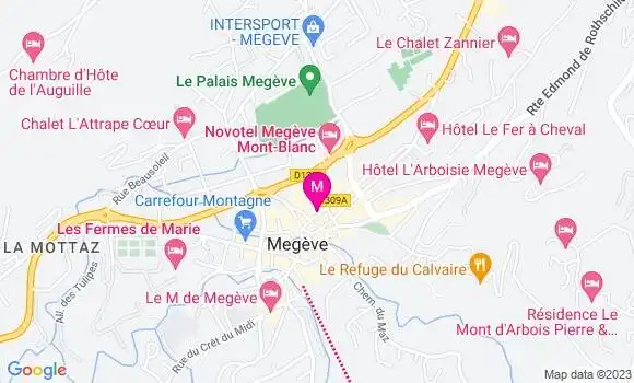 Localisation Bistrot Flocons Village
