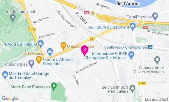 Localisation Restaurant  L