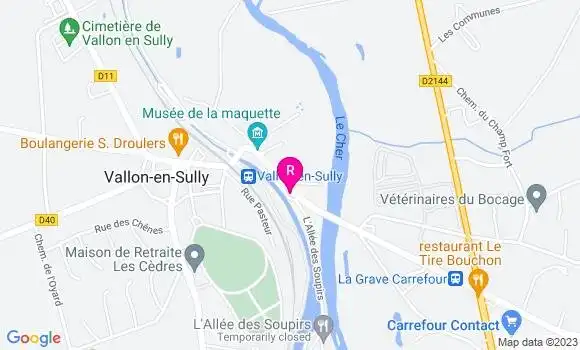 Localisation Restaurant  Le Sully
