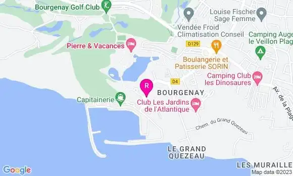Localisation Restaurant  Le Vintage