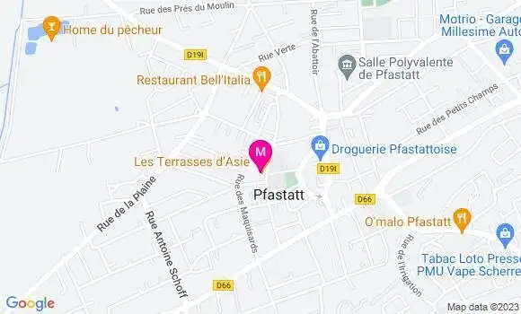 Localisation Restaurant Asiatique Les Terrasses d