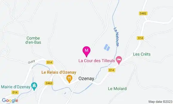 Localisation Restaurant  Le Relais d