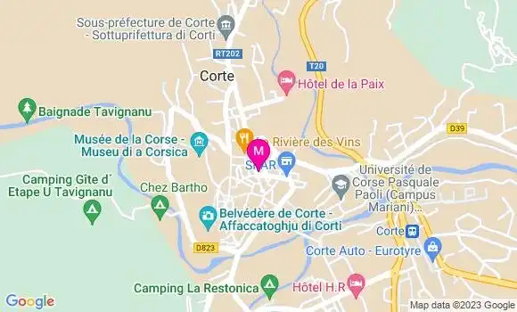 Localisation Restaurant  La Trattoria