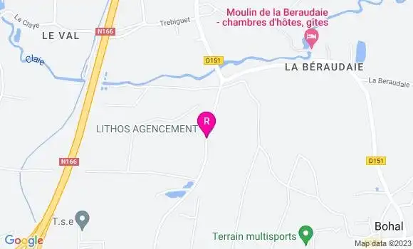 Localisation Restaurant  Bel Orient