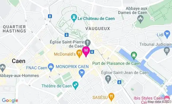 Localisation Brasserie Les Touristes