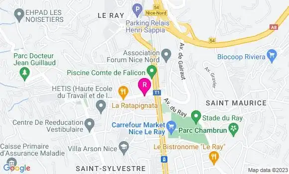 Localisation Restaurant Chinois Angkora