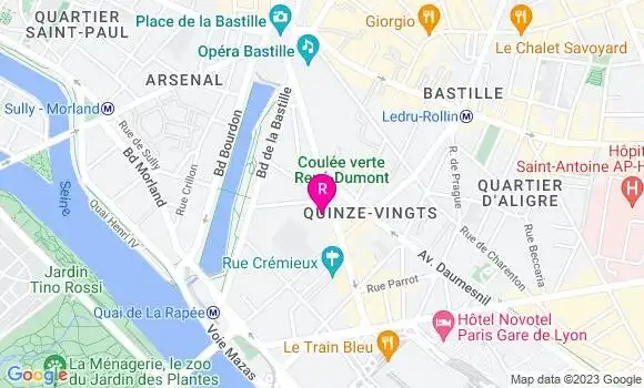 Localisation Restaurant  Agit