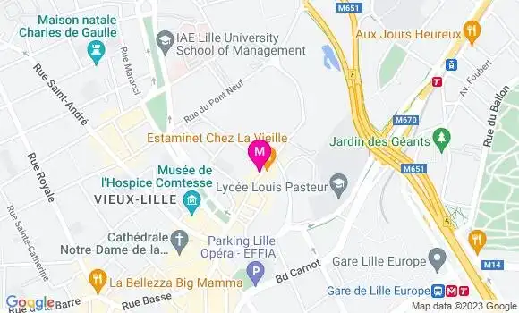 Localisation Restaurant  Le Domaine de Chavagnac
