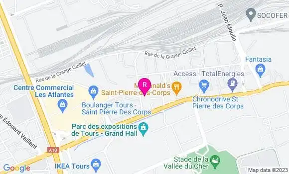 Localisation Restaurant  Triple Hop