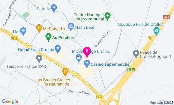 Localisation Restaurant  Le Bba