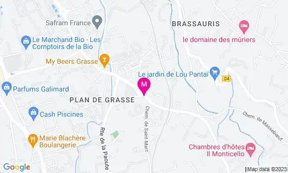 Localisation Restaurant  Chez Doudou Créole