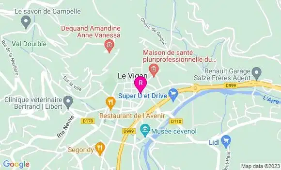Localisation Café Le Conti