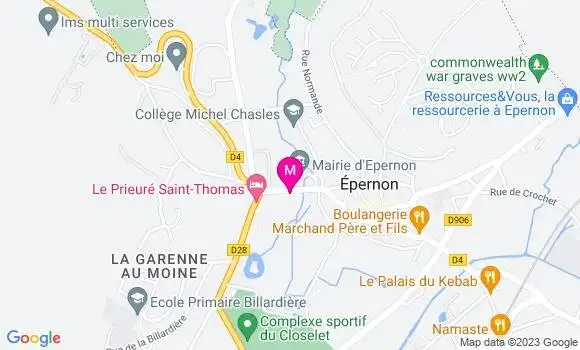 Localisation Restaurant  Le Vs
