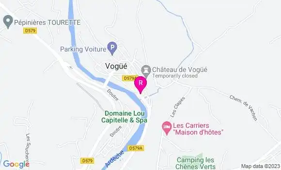 Localisation Restaurant  L