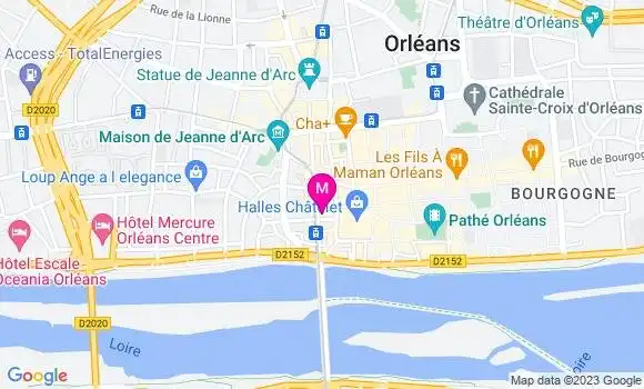 Localisation Restaurant  Au Bureau