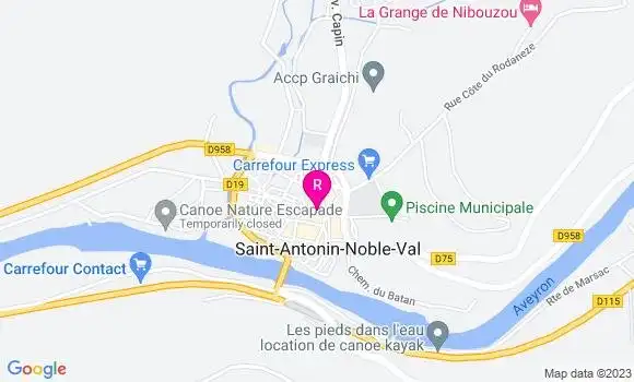 Localisation Restaurant  Beffroi Tentations
